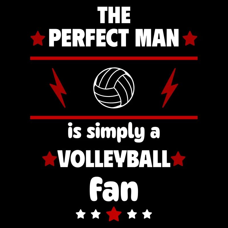 Der perfekte Mann ist einfach ein Volleyball-Fan
