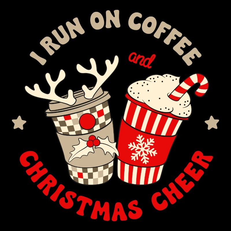 Weihnachten Kaffee Spruch Coffee Christmas Cheer