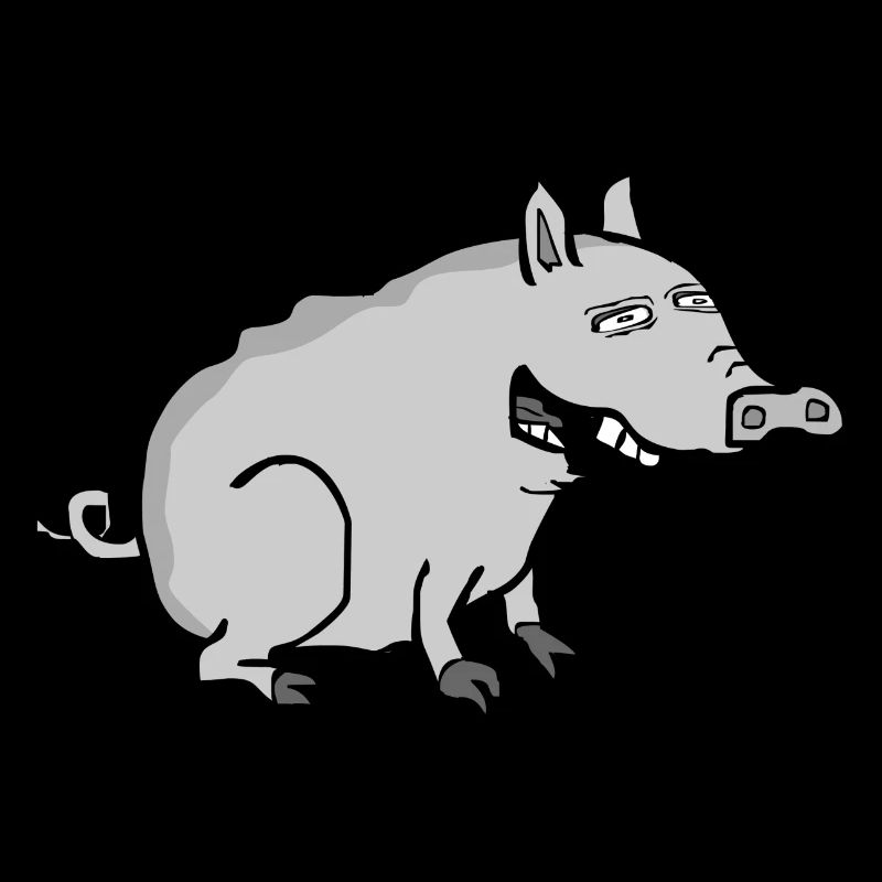 Funny Pig