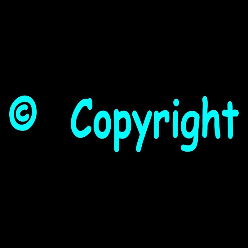 Copyright hellblau