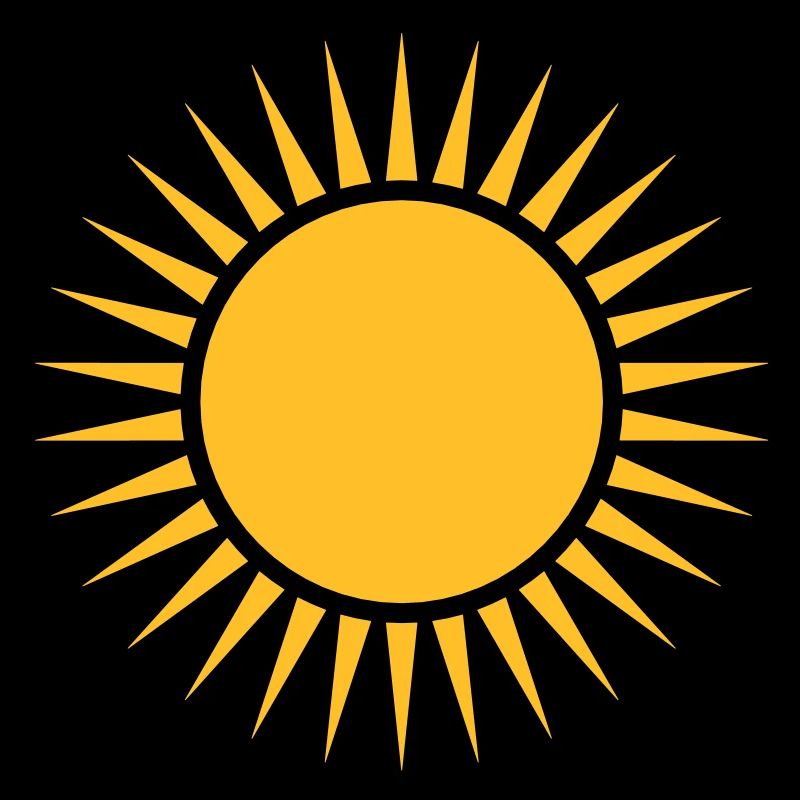 Sun, rays, wreath, your design, frame, text