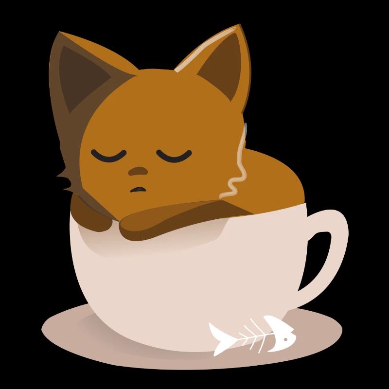 Chat en tasse