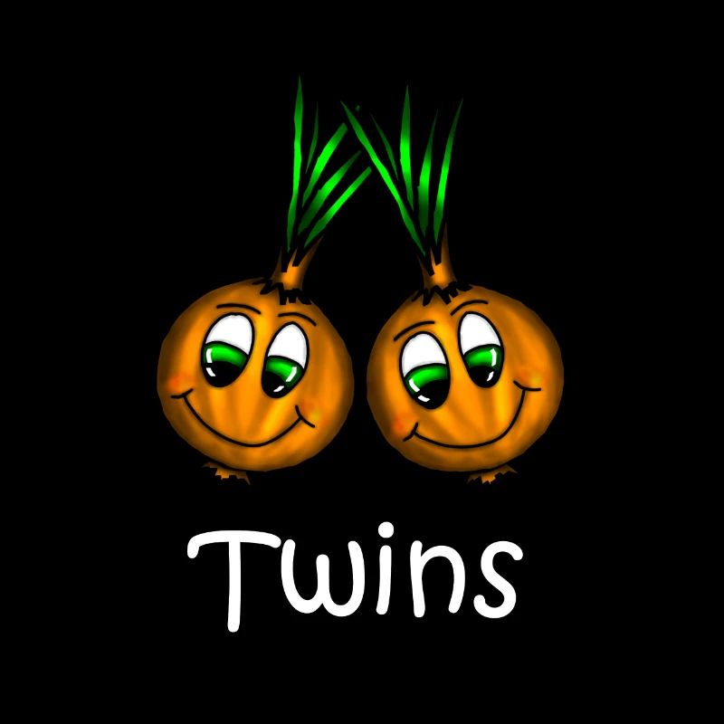 Twins - jumeaux mignon d'oignon / jumeaux mignon d'oignon