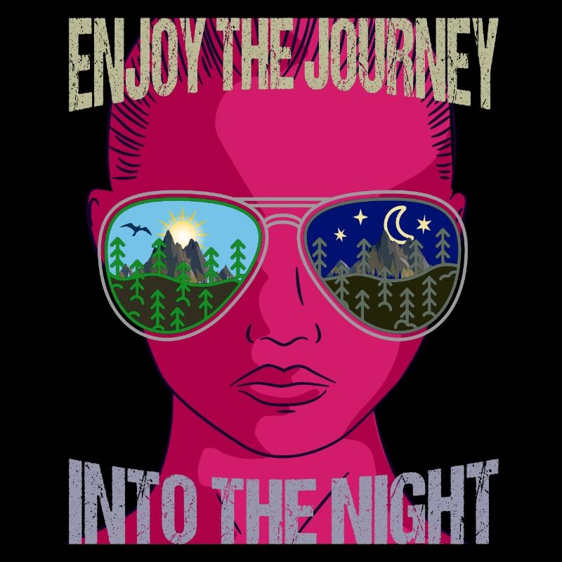 Explorateurs de voyages de vacances dans la nuit