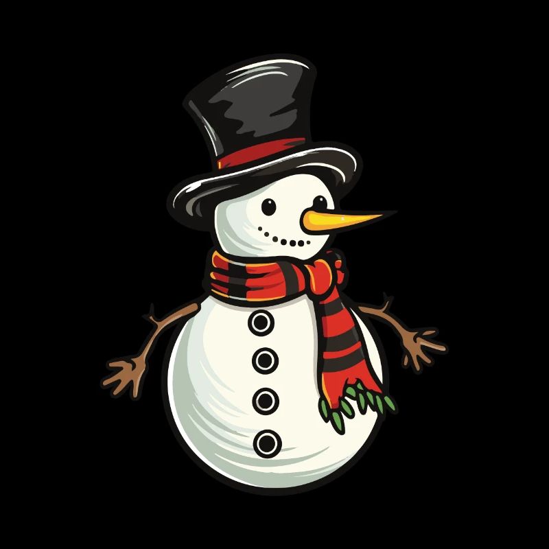 Schneemann Winter Schnee