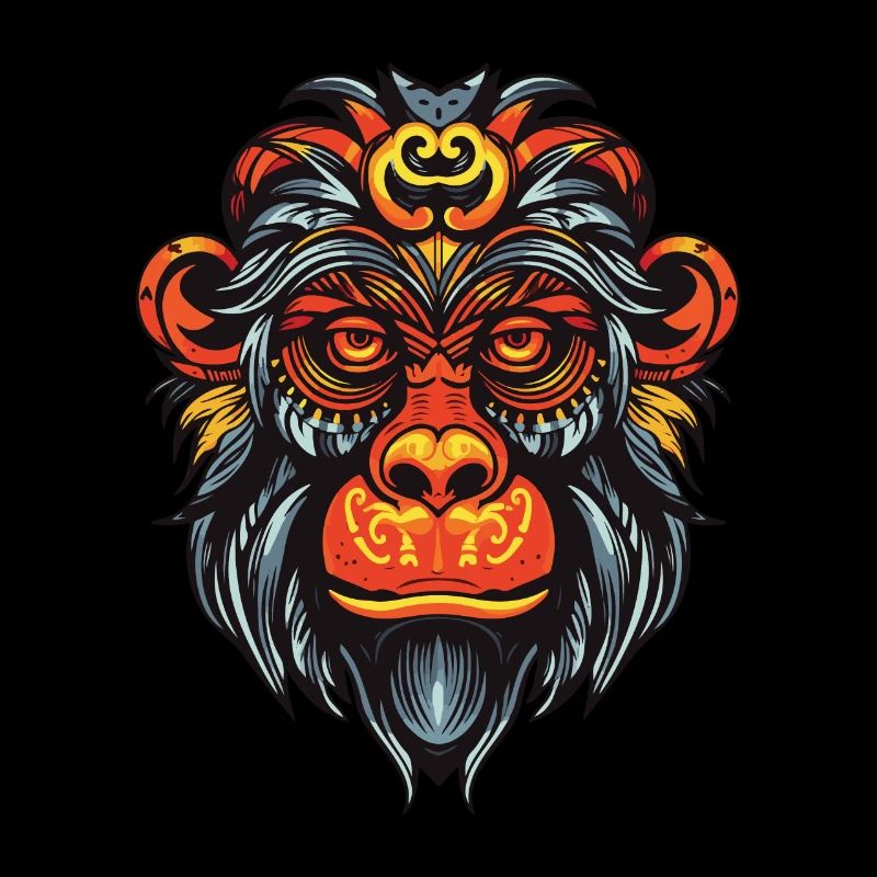 Portrait de singe