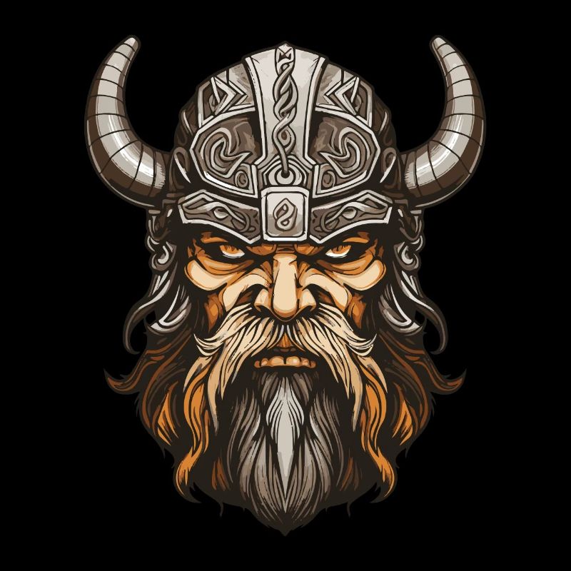 Wikinger Krieger Valhalla Odin