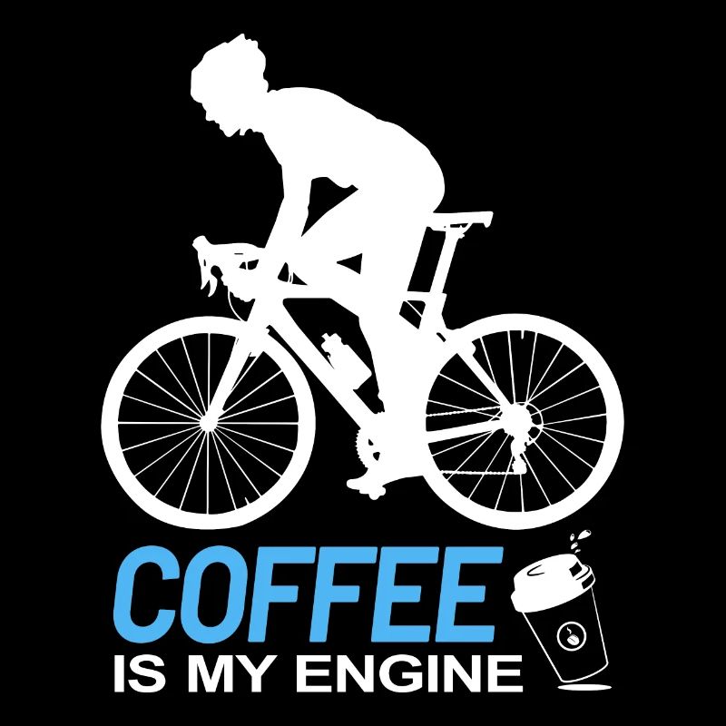 Vélo de course et café