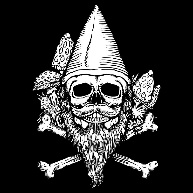 Lustiger Skull Gnom