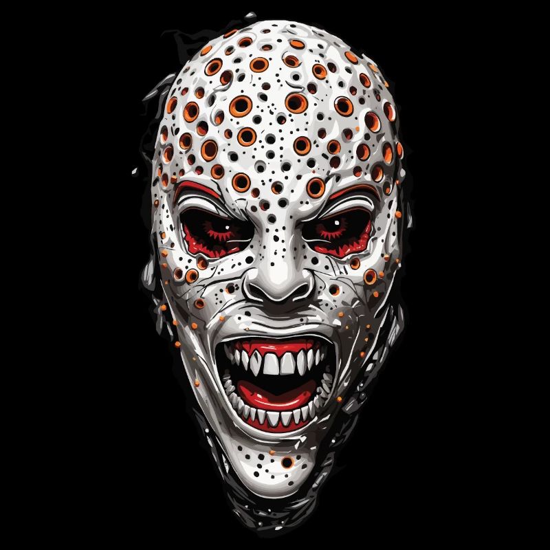 Trypophobie Halloween Monster Design
