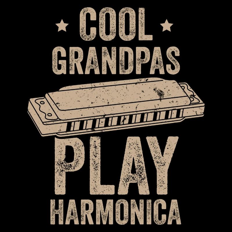 Cool Grandpas jouer harmonica harmonica harmonica