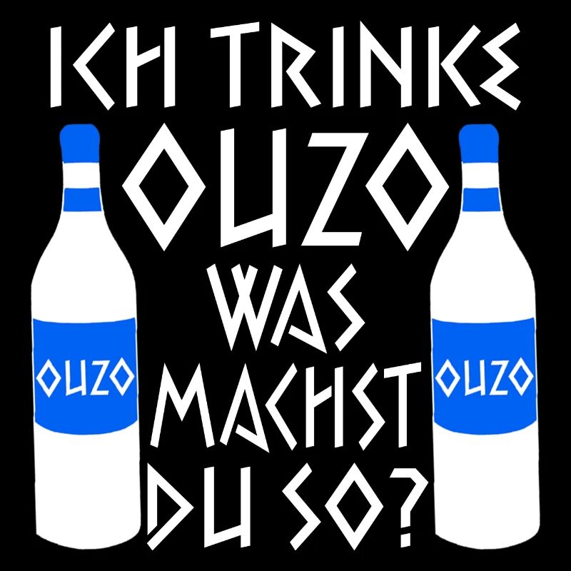 I drink ouzo what do you make bottles