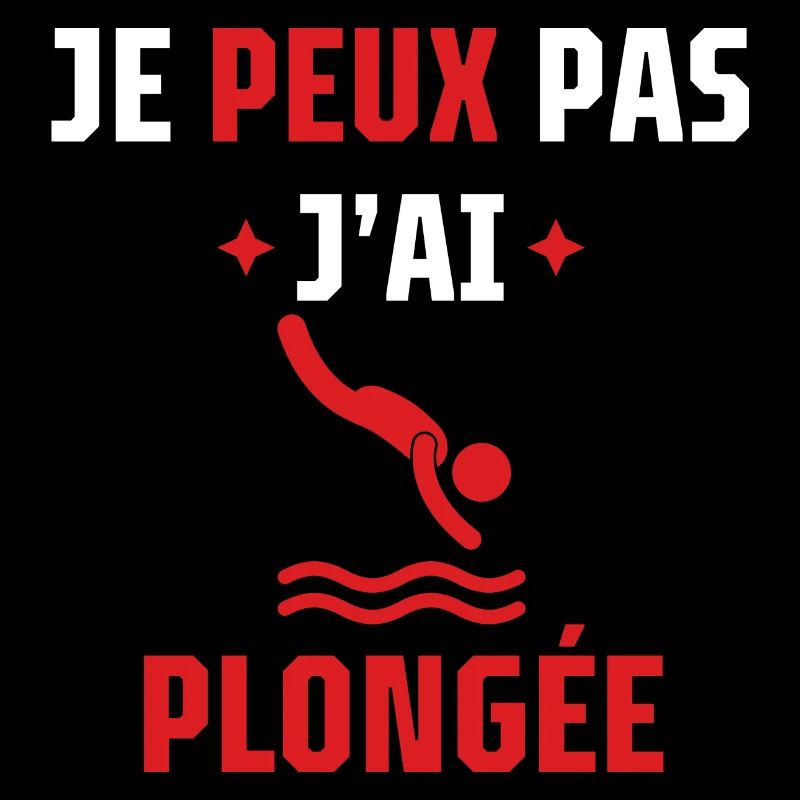 je peux pas j'ai plongée