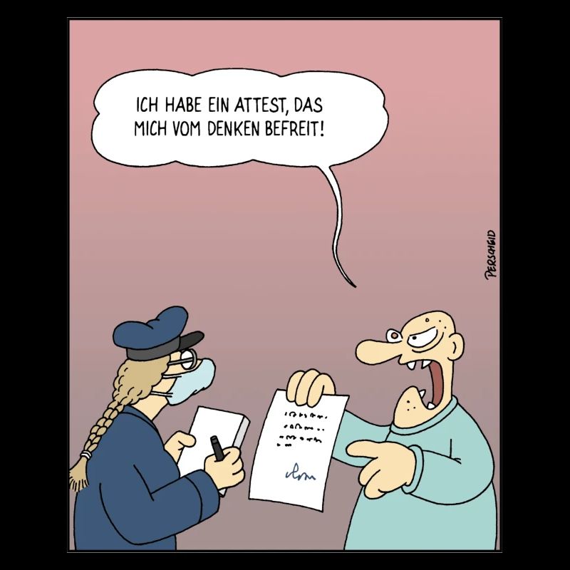 4256 VollpfostenIdiotenSchlappschwanzattest