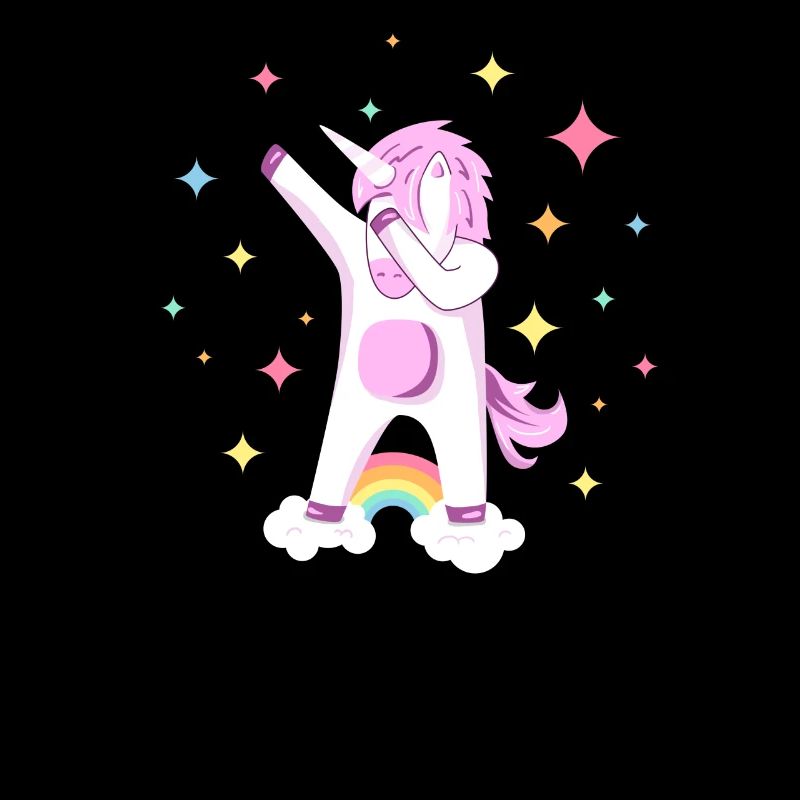 Dabbing Unicorn Cute Dab Dance Hiphop Dancing Gift