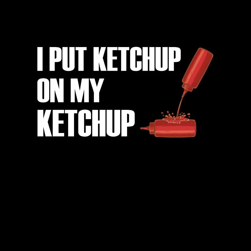 Cadeau de ketchup pour l'amant de ketchup