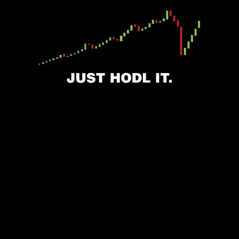 Just HODL Ripple Cryptocurrency Digital Blockchain