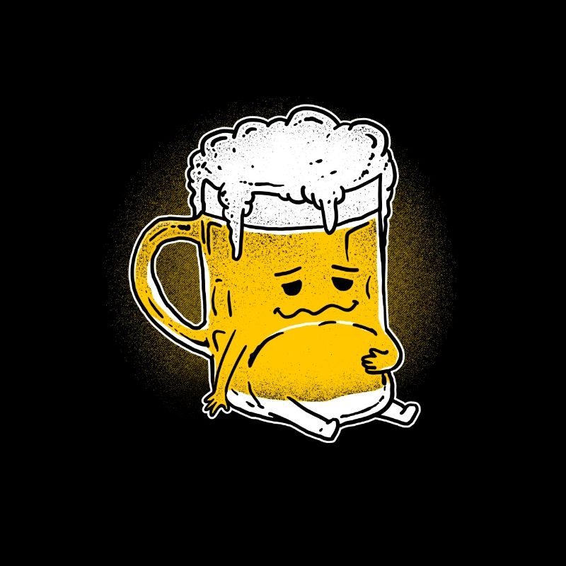 Bier Bierbauch Geschenk