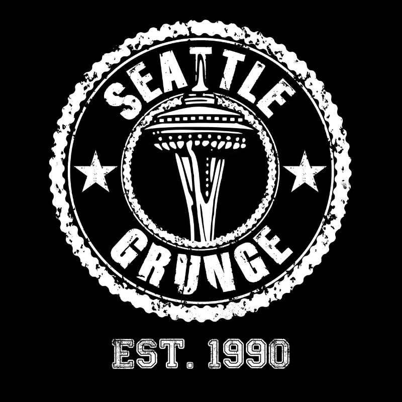 Seattle Grunge Gift Idea Birthday Funny