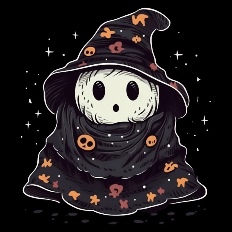 Ghost Ghost Wizard, Citrouille, Halloween, Costume