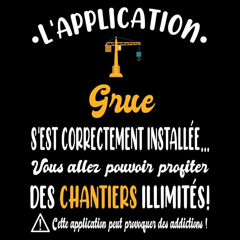 L'application grue s'est correctement installée