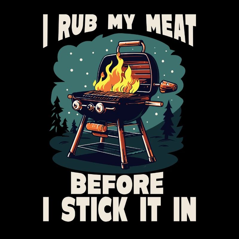 Ich Reibe Mein Fleisch Ein, Bevor Ich Es Auf Den