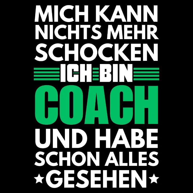 Onschokbare coach