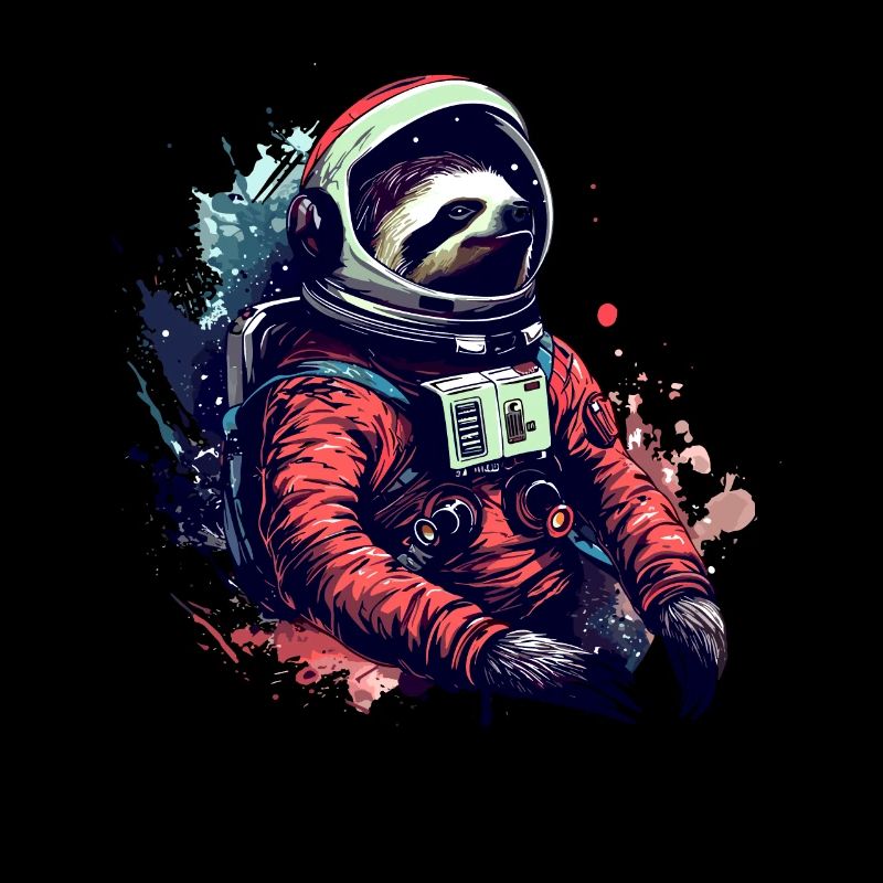 Faultier-Astronaut - Eine Weltraumreise In
