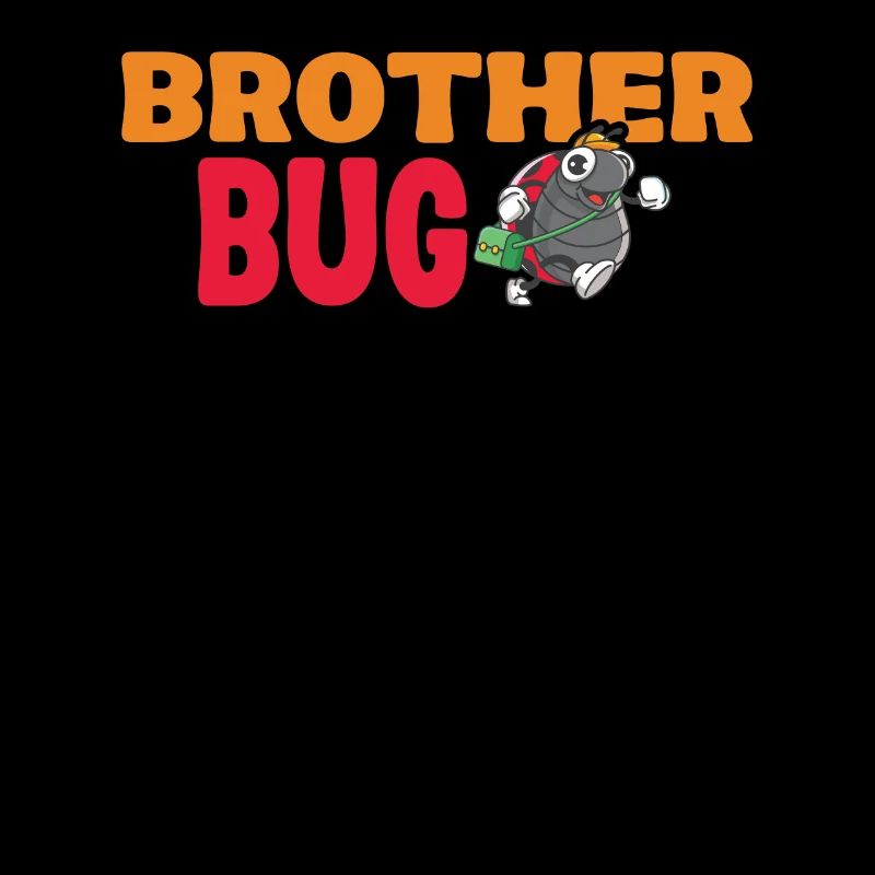 Brother Bug Fun Insect Motif for Brothers