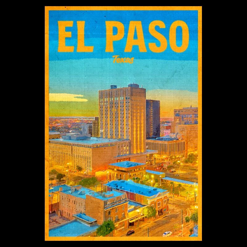 El Paso Skyline Retro