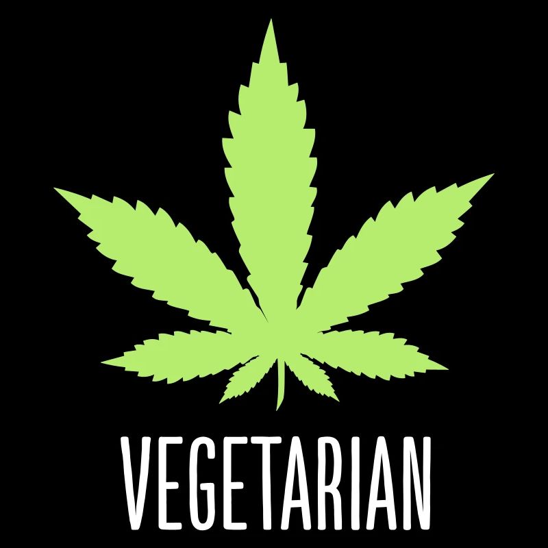 Cannabis Marihuana Vegetarier Gras Dope Hanf Blatt