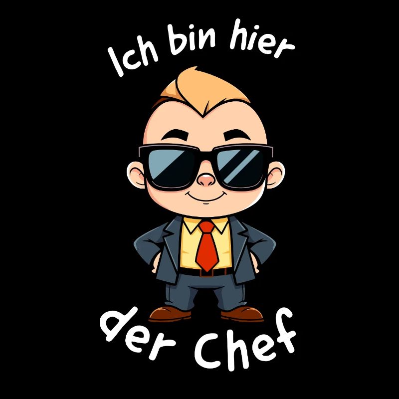 Selbstbewusstes Baby-Chef-Design