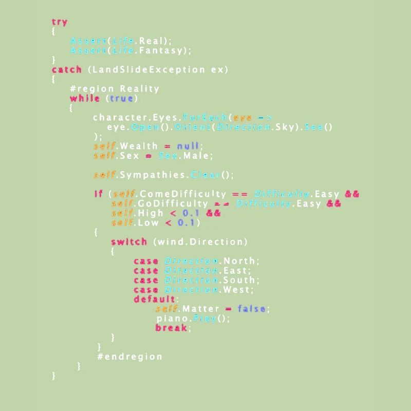 Is This The Real Life Coding Programming