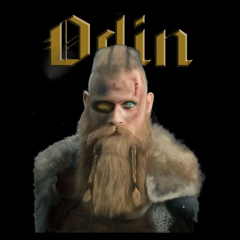 Junger Odin-Allvater