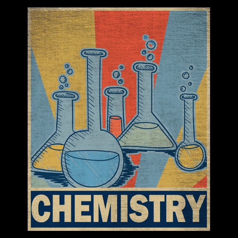 Professeur de chimie rétro vintage cadeau science