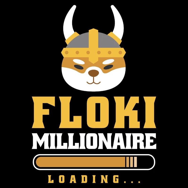 Crypto Floki Millionaire Loading Design