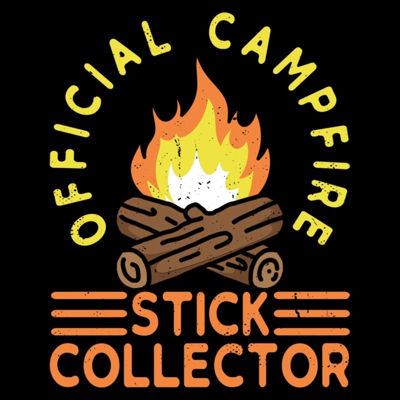 Collectionneur officiel de bâtons de feu de camp pour un camping Lo