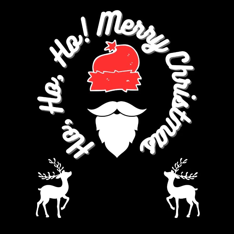 Weihnachtsklassiker - Hohoho - Bart und Mütze