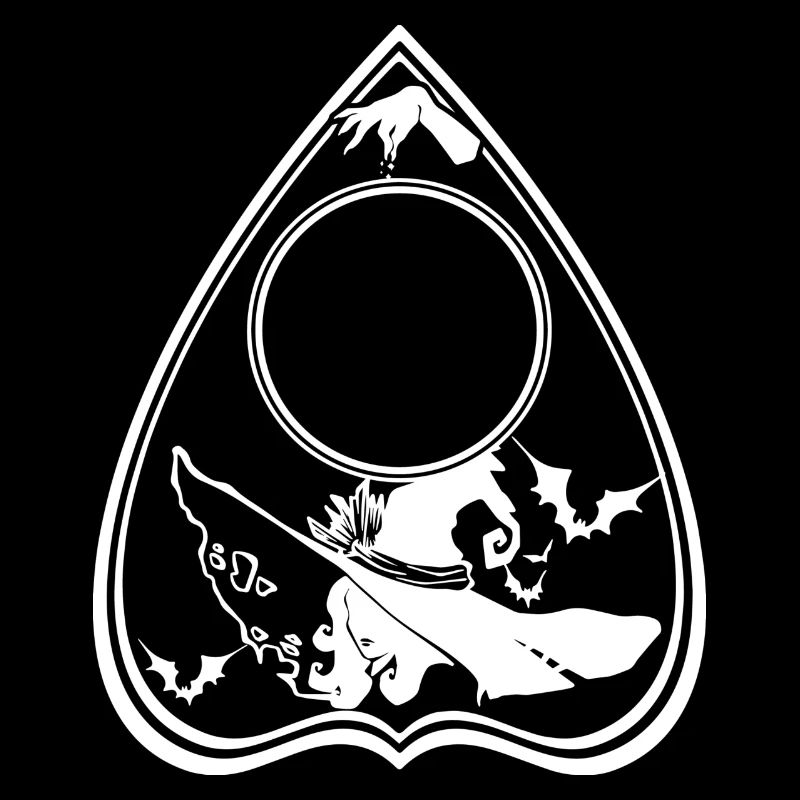 Ouija Planchette Witch