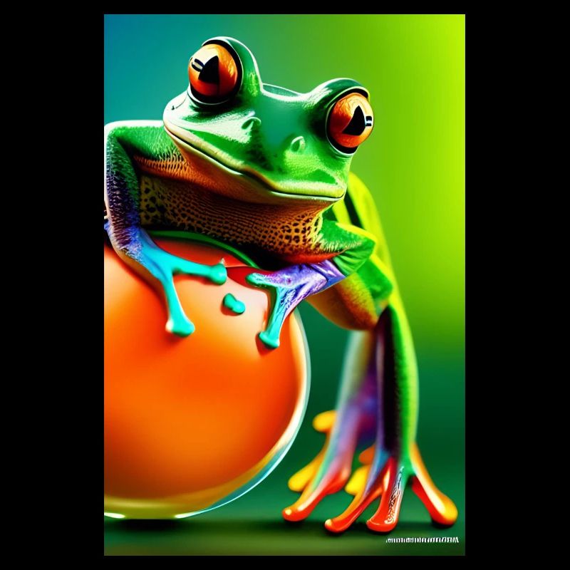 Colorful Frog