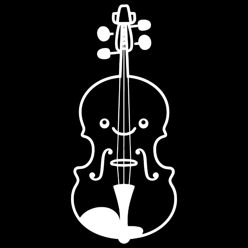 Violon de dessin animé