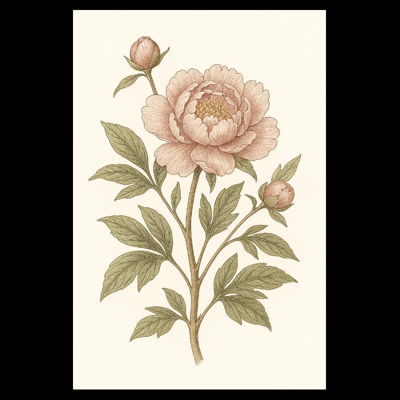 Une fleur classique