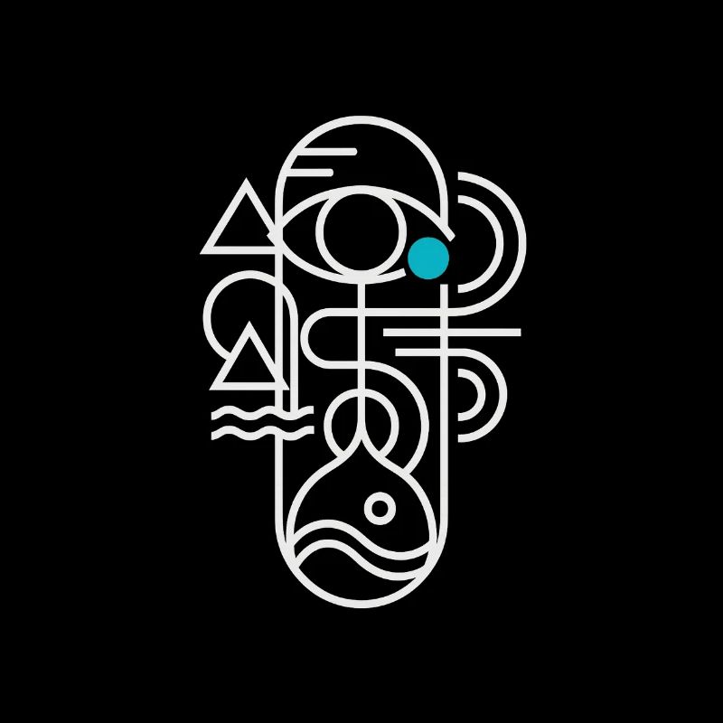 Fusion abstraite de l’eau et de la nature