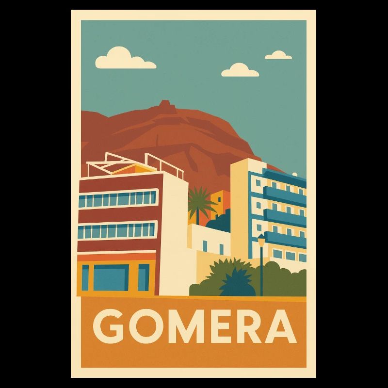 Panorama de l’île de Gomera