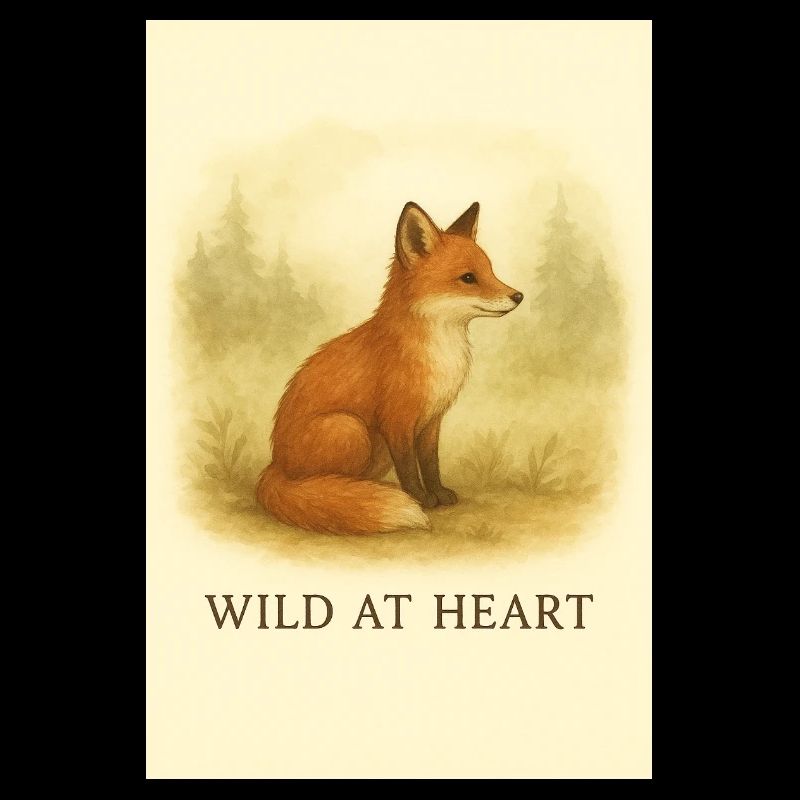 Wild Fox in Nature