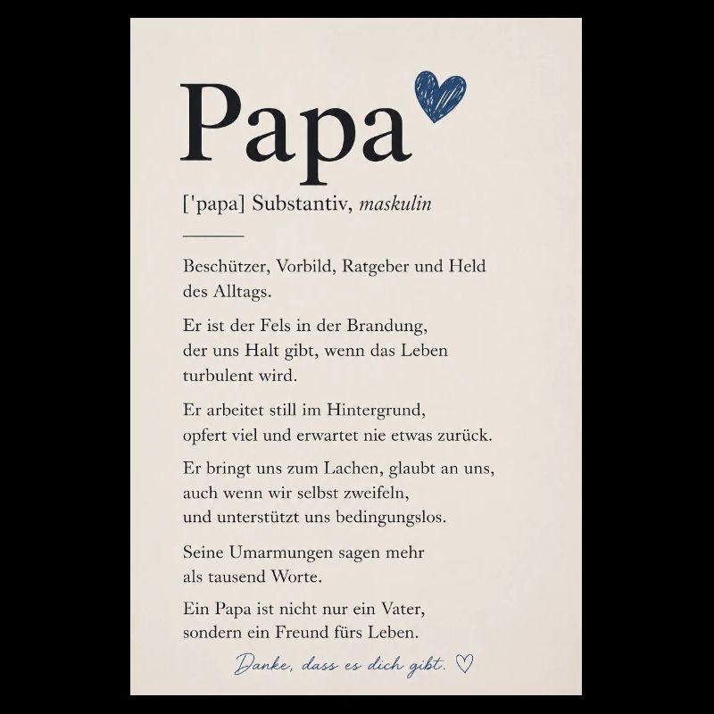 Danke Papa
