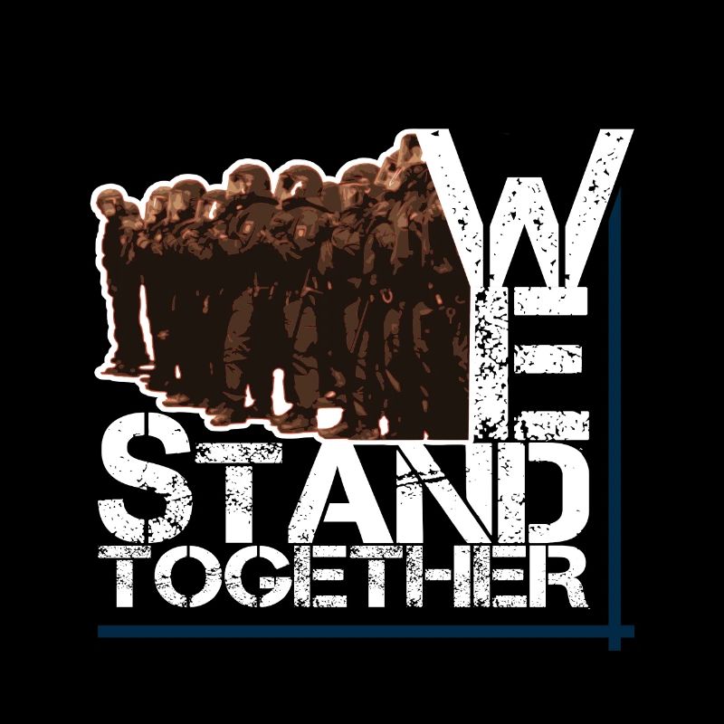 We stand together Bereitschaftspolizei BePo USK
