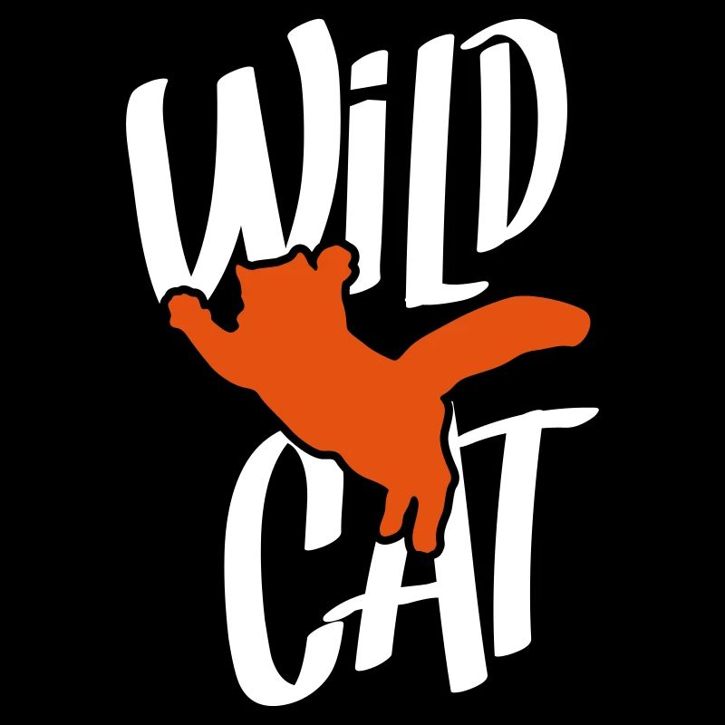 chat silhouette chat sauvage