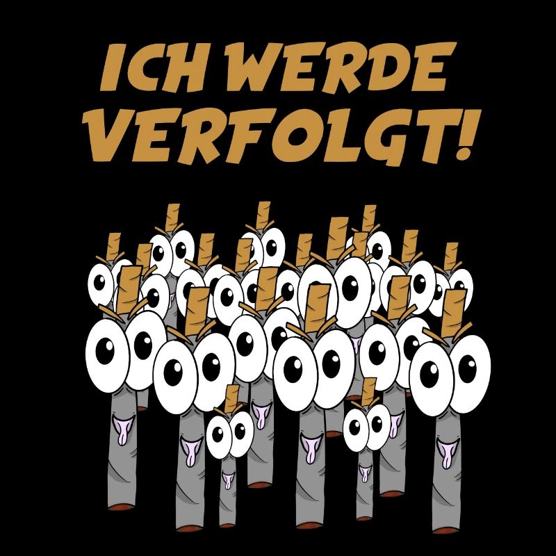 Ich werde verfolgt! - Zigarette Raucher Rauchen