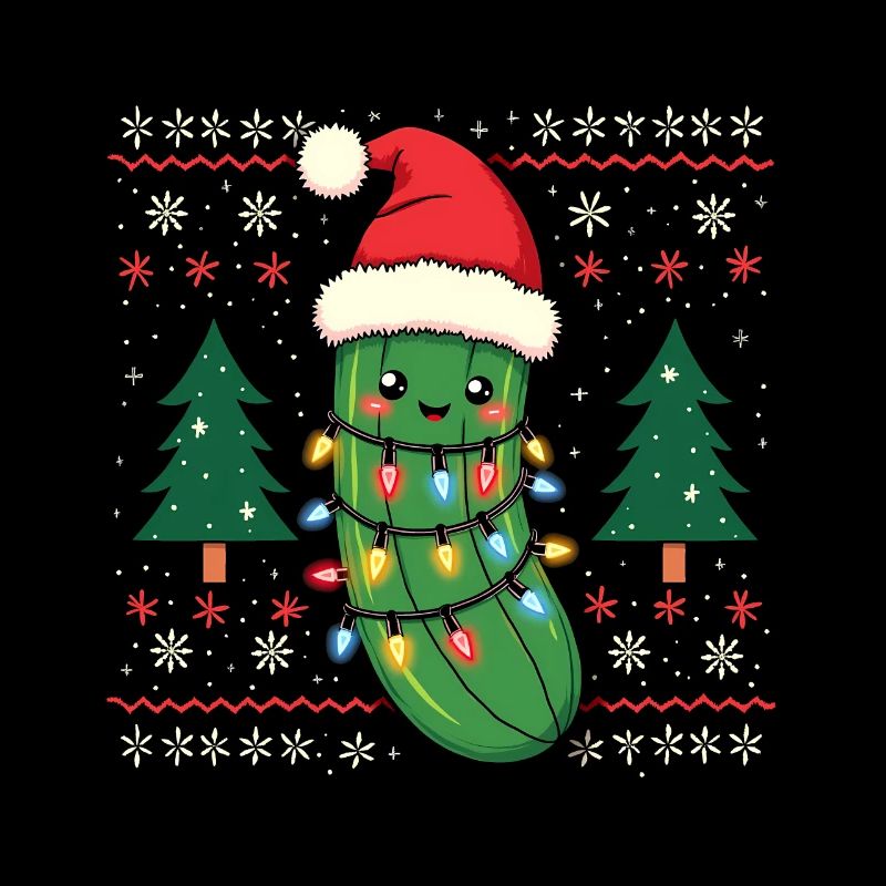 Gurke Weihnachtslichter - hässlicher